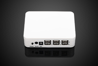 COMER 6 usb-port Alarm box retail display security charging acrylic hand phone display holder