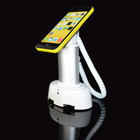 COMER security handphone display stand with alarm sensor and charging cables