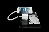COMER phone accessories Cell phone stand holder with alarm and charger function for mobile stores
