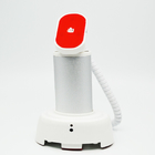 COMER alarm independent security desk display devices for gsm mobile phone holder with sensor cord