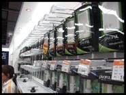 COMER anti-shoplift security display hook for mobile phone digital supermarket