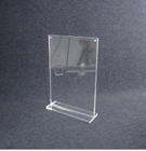 COMER A3 Acrylic display holder stand for Inserts, Tag, Brochure, Leaflet for merchandise.