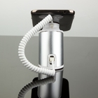 COMER Anti-theft counter display stands for cell phone with charging cord