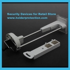 COMER Security Square tube magnetic metal hook supermarket display hooks for mobile stores