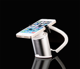 COMER alarm security handphone charger stand for mobile phone retail stores with alarm sensor and charging cables