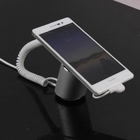 COMER cell phone mobile phone stand holder rack for secure anti-theft with sensor alarm magnetic cable