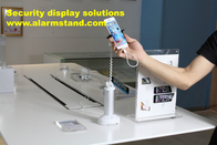 COMER security counter display alarm magnetic stands for mobile phone show with adapters