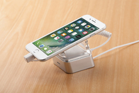 COMER mobile phone security table display acrylic stand holders with alarm+charger cable