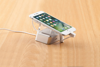 COMER mobile phone security table display acrylic stand holders with alarm+charger cable