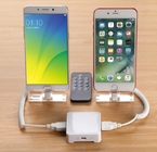 COMER Alarm Stand for Display handphone Security with charging and alarm cables