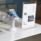 COMER anti-theft alarm sensor cable lock for desk display holder Gripper security mobile display
