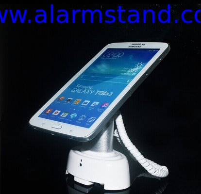 COMER anti-shoplifting locking devices for Tablet security display stand with alarm cable