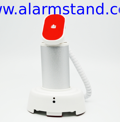 COMER Tablet Security Alarm Retail counter Display Cable Locking Devices with charging cables