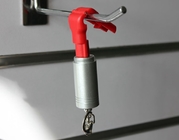 COMER magnetic hook lock,anti-theft display stem hook lock for hooks in supermarke
