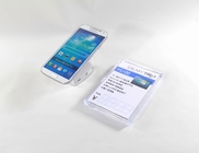 COMER Acrylic Display Sheet Board Panel for Inserts  Universal cell phone specification label acrylic display stand