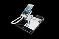 COMER retractable adjustable Mobile Phone Display Alarm Holder with Charger Acrylic Base Display