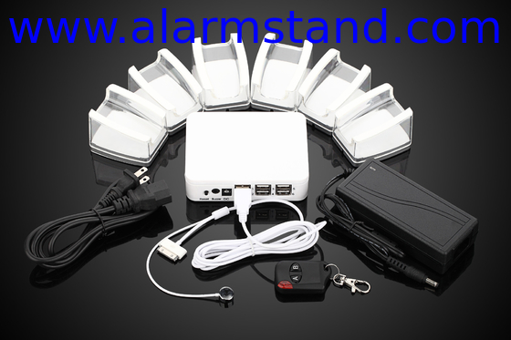 COMER Clean Display Cell Phone Display Security System, Alarm System For Mobile Shops