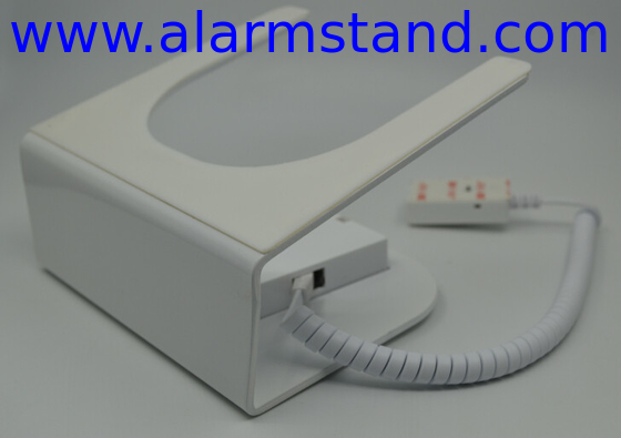 COMER retail shop security desktop display alarm charging holder for tablet PC