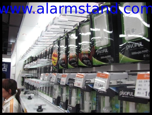 COMER Hanging Slatwall Display Hooks for Supermarket for cellphone retail shops