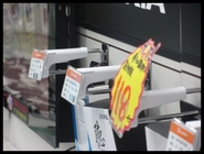COMER anti-theft display devices locking metal display supermarket hook