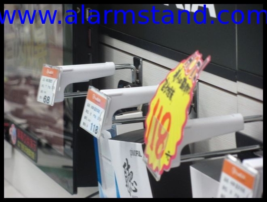 COMER anti-theft display security hanging display pegboard hook for retail stores show