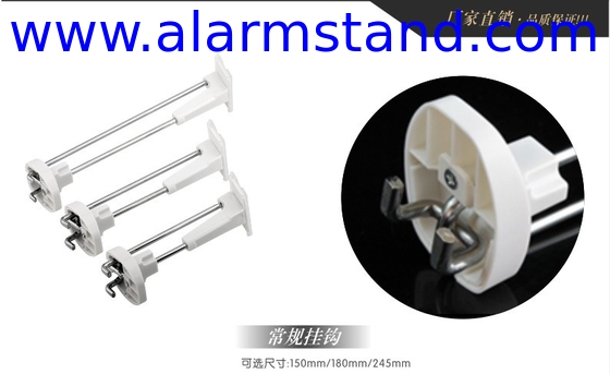 COMER Widely used good quality security display hooks with slatwall