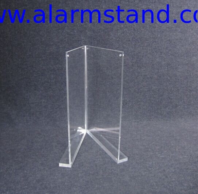 COMER A5 Acrylic display holder stand for Inserts, Tag, Brochure, Leaflet for merchandise.