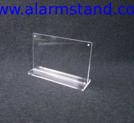 COMER A5 Acrylic display holder stand for Inserts, Tag, Brochure, Leaflet for merchandise.