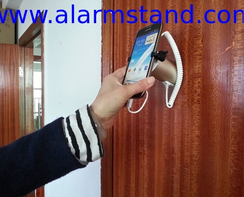 COMER alarmed anti-theft display desktop holder used for mobile phone displays