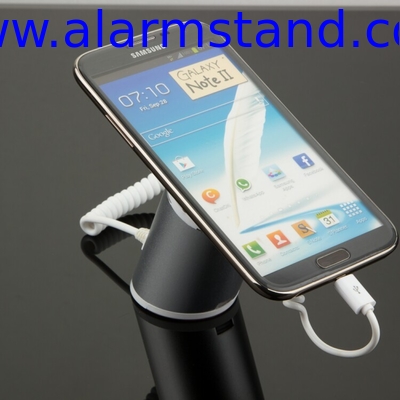 COMER alarm locking stands with charging, anti-theft stands for smart phone with alarm