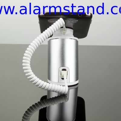 COMER anti-theft alarming counter display systems for gsm stores Smart phone alarm stand