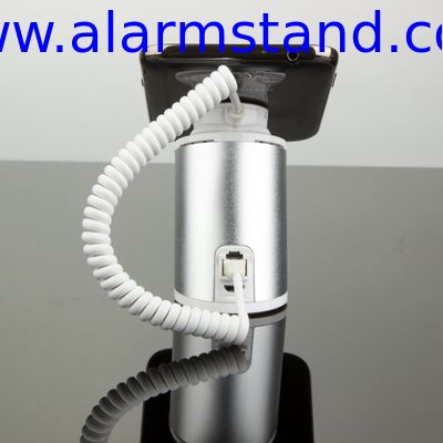 COMER mobile alarm display mounting racks with charging mobile phone accessories retail stores