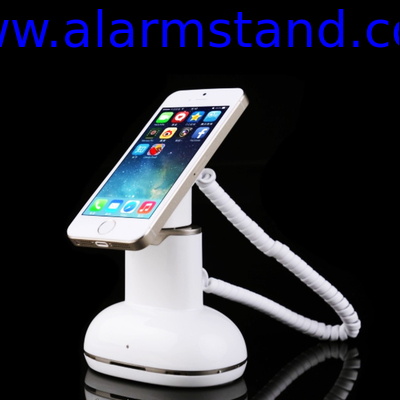 COMER alarm function and charging for  Security mobile phone counter holder in retail stores