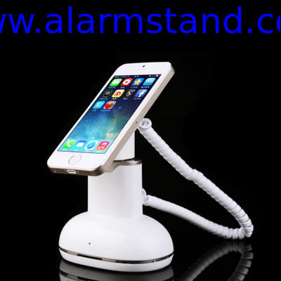 COMER alarmed desktop stand for cellular telephone security display holders with charging cables