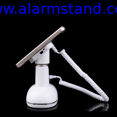 COMER cell phone Security counter alarm display holder, alarm and charge worktop display stand