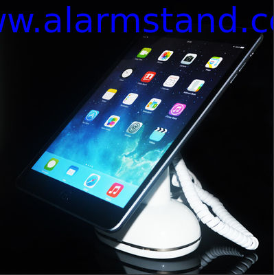 COMER alarmed desktop stand for cellular telephone security display holders with charging cables