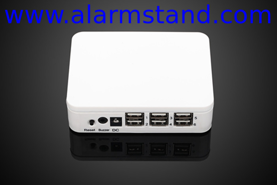 COMER Display Control Security Alarm System with alarm sensor cable and charging cord