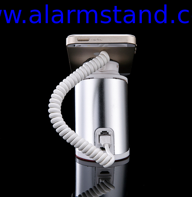 COMER Popular style Security cellular telephone stand with alarm sensor and charging cables