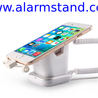 COMER anti-theft handset tabletop alarm stand security display for mobile phone stores with charging function