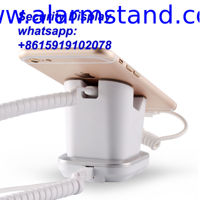 COMER  anti-lost cell phone display charging and alarm sensor stand for mobile phone stores