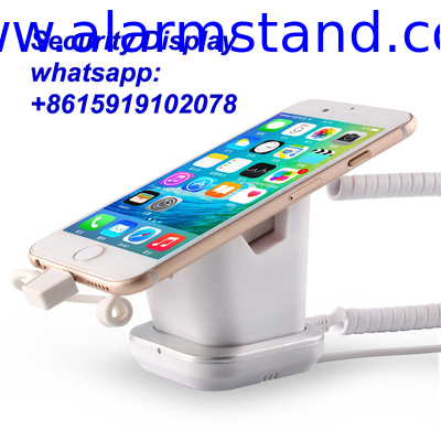 COMER  anti-lost cell phone display charging and alarm sensor stand for mobile phone stores