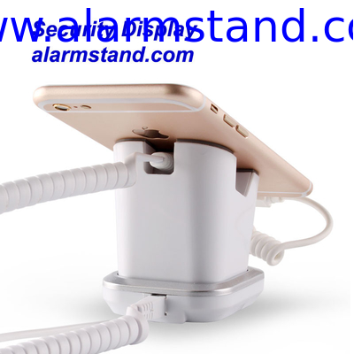 COMER cell phone display charging and alarm sensor stand