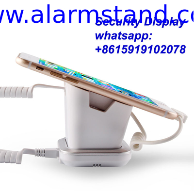 COMER cell phone display charging and alarm sensor stand