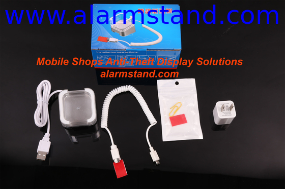 COMER acrylic display charging security display anti theft solutions for apple iphone stores