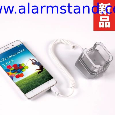 COMER new acrylic display security charger display anti theft  devices solutions for  cellphone