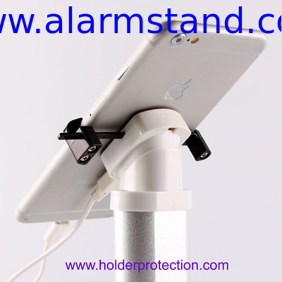 COMER Gripper Anti theft Display alarm Cradle for Cell Phone, mobile clip security display stands