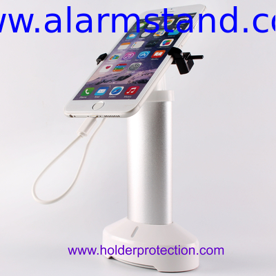 COMER Gripper Anti theft Display alarm Cradle for Cell Phone, mobile clip security display stands