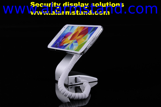 COMER alarm cable lock security displaying system for smart phone with alarm and charging cord