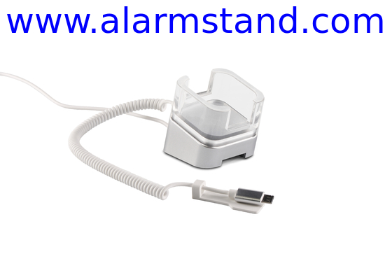 COMER anti-theft devices for security alarm smartphone stands with charging function