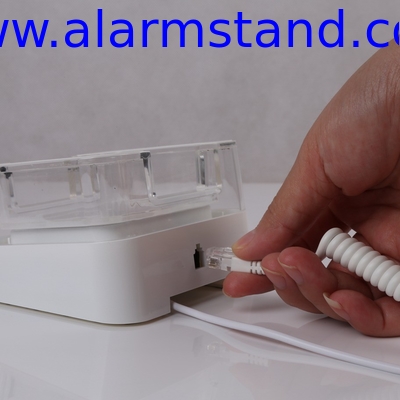 COMER anti-theft alarm locking device for tablet holder counter display stands security mobile stores
